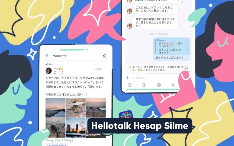 Hellotalk Hesap Silme