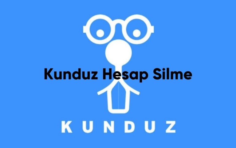 Kunduz Hesap Silme