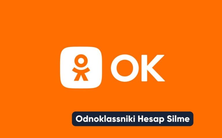 Odnoklassniki Hesap Silme