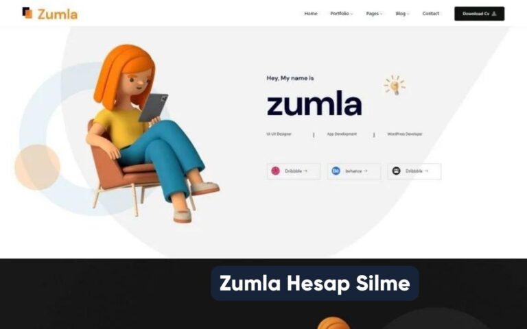 Zumla Hesap Silme